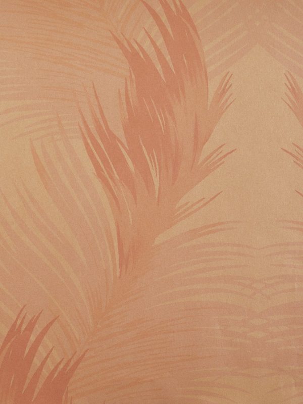 Belafonte Palm  Kraft Wallpaper by Nathan Turner - Pink on Sale