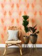 Belafonte Palm  Kraft Wallpaper by Nathan Turner - Orange Online Hot Sale