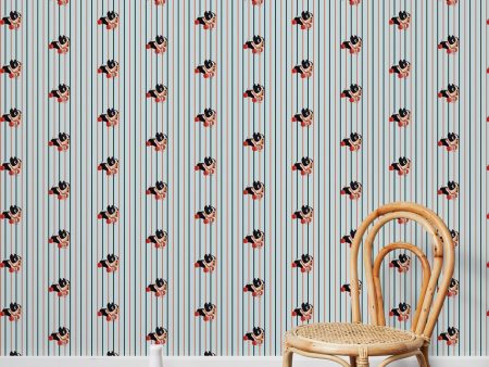 Barky Stripe  Wallpaper by Fisher-Price™ - Sky Online Sale