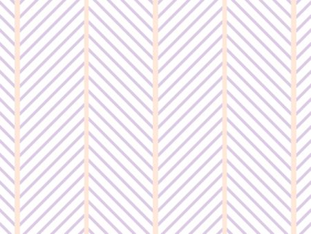 Barbie™ Dreamhouse Herringbone  Wallpaper by Barbie™ - Lavender Sale