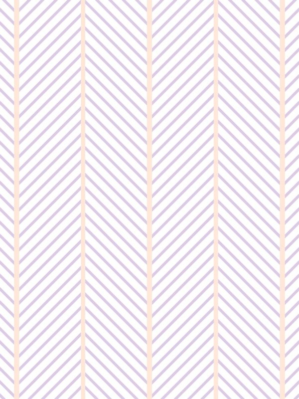 Barbie™ Dreamhouse Herringbone  Wallpaper by Barbie™ - Lavender Sale