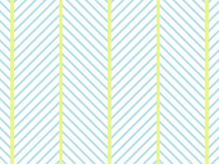 Barbie™ Dreamhouse Herringbone  Wallpaper by Barbie™ - Citrine Blue For Cheap