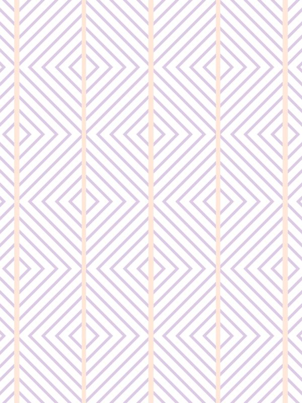 Barbie™ Dreamhouse Diamond  Wallpaper by Barbie™ - Lavender Sale