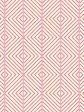 Barbie™ Dreamhouse Diamond  Wallpaper by Barbie™ - Persimmon Pink Online now