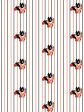 Barky Stripe  Wallpaper by Fisher-Price™ - White Fashion