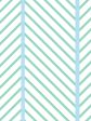 Barbie™ Dreamhouse Herringbone  Wallpaper by Barbie™ - Caribbean Blue Supply