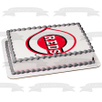 Cincinnati Reds Primary Logo MLB Baseball Edible Cake Topper Image ABPID06752 Online Hot Sale