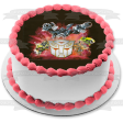 Transformers Autobots Optimus Prime Bumblebee Brawn and Blaster Edible Cake Topper Image ABPID06512 Cheap