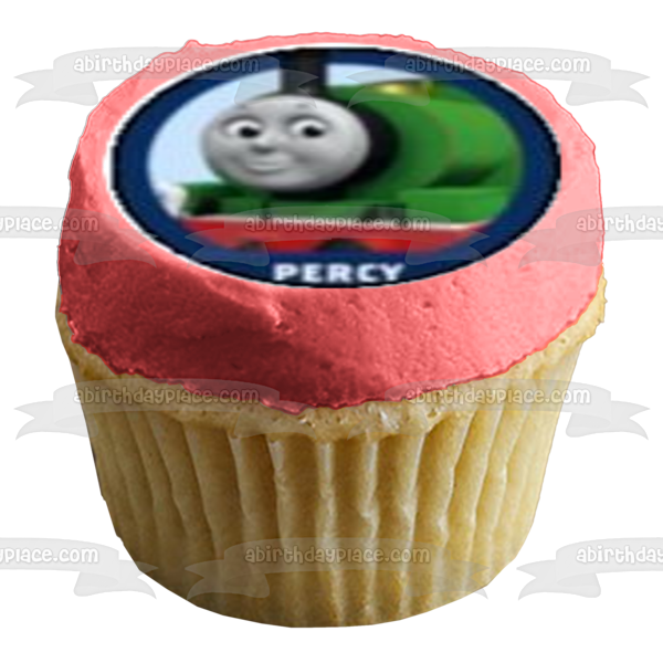 Thomas and Friends Henry Gordon Harold James Edward Emily Percy and Toby Edible Cupcake Topper Images ABPID07031 Online Sale