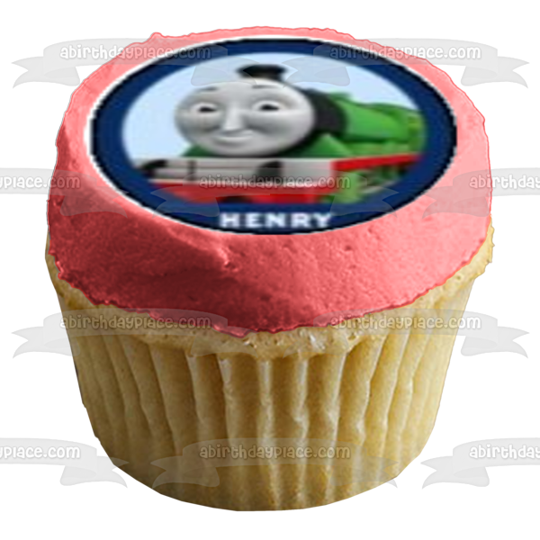 Thomas and Friends Henry Gordon Harold James Edward Emily Percy and Toby Edible Cupcake Topper Images ABPID07031 Online Sale