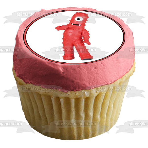 Yo Gabba Gabba Muno Foofa Brobee Toodee and Plex Edible Cupcake Topper Images ABPID07101 For Cheap