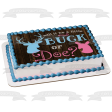 Baby Shower Will It Be a Buck or Doe Pink Doe Blue Buck Edible Cake Topper Image ABPID06660 Online now