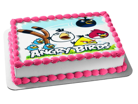 Angry Birds Terence Chuck Matilda Bomb and the Blues Edible Cake Topper Image ABPID06582 Discount