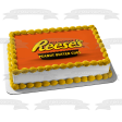 Reese s Milk Chocolate Peanut Butter Cups Edible Cake Topper Image ABPID07012 on Sale