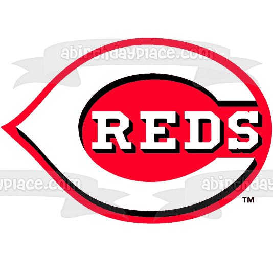 Cincinnati Reds Primary Logo MLB Baseball Edible Cake Topper Image ABPID06752 Online Hot Sale