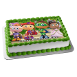 Super Why Princess Pea Alpha Pig and  Little Red Riding Hood Edible Cake Topper Image ABPID07027 Discount