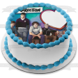 I Love One Direction Zayn Naihl Harry Louis and Liam Edible Cake Topper Image Frame ABPID07069 Online Hot Sale