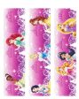 Ariel Belle Rapunzel Jasmine Cinderella Aurora Tiana and Snow White Edible Cake Topper Image Strips ABPID06302 For Cheap