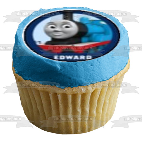 Thomas and Friends Henry Gordon Harold James Edward Emily Percy and Toby Edible Cupcake Topper Images ABPID07031 Online Sale