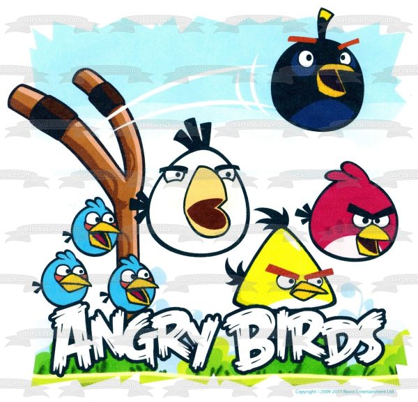 Angry Birds Terence Chuck Matilda Bomb and the Blues Edible Cake Topper Image ABPID06582 Discount