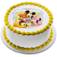 Baby Mickey Mouse Minnie Mouse and Goofy Edible Cake Topper Image ABPID06118 Supply