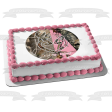 Baby Shower Camouflage Camo Buck or Doe Edible Cake Topper Image ABPID05957 For Sale