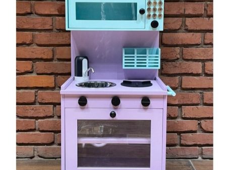 Mini Kitchen (41 inches) with Microwave and Water dispenser (COD Not Available) For Cheap