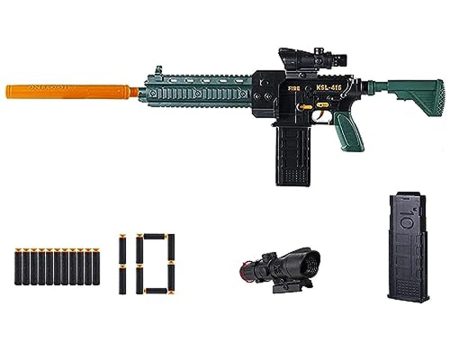 Battery Operated Motorized Electric APEX Sniper Toy Gun with Foam Bullets Darts & Plastic Bullets For Cheap