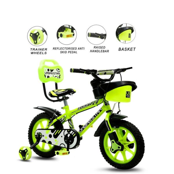 Bicycle for Junior Rider with Training Wheel (Green) | COD not Available Cheap