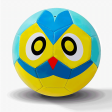 Blue Colored Owl Faced Football (Size-3) on Sale