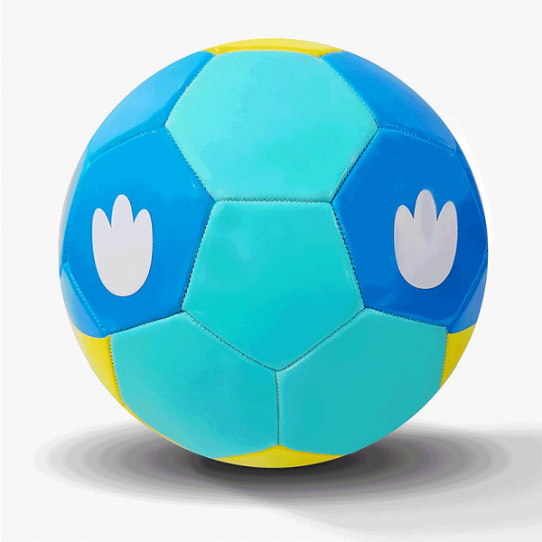 Blue Colored Owl Faced Football (Size-3) on Sale