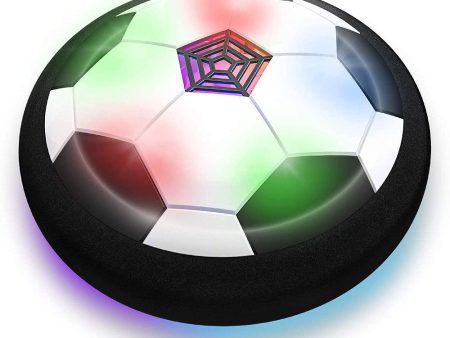 Hover Football Soccer Disc with Lights (Assorted colour and Print) Discount