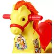 Ride-on 2 in 1 Sultana Horse Rider (Red & Yellow) Online now