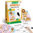 Animals Write & Wipe Jumbo Flash Cards with Marker Pen Sale