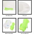 Baby Bather Set | Bath Tub with Toddler Sling Seat and Shampoo Mug (Green) Online Hot Sale