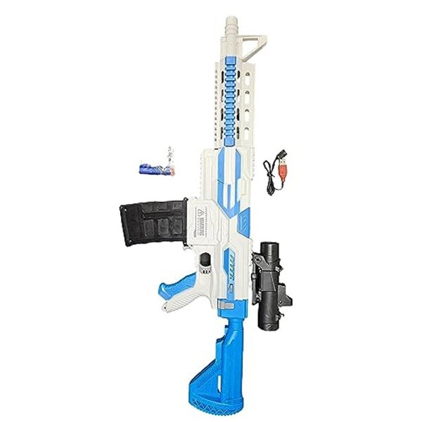 Battery Operated Motorized Electric AK47 Toy Gun with Foam Bullets Darts & Plastic Bullets on Sale