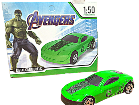 Hulk Diecast Metal Car - Small Set Cheap