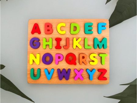 Alphabet Board Learn and Play with Letters Hot on Sale