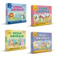 Baby’s First Jigsaw Puzzle Jungle, Farm, Baby & Ocean Animals (set of 4) | 60 Pieces Hot on Sale