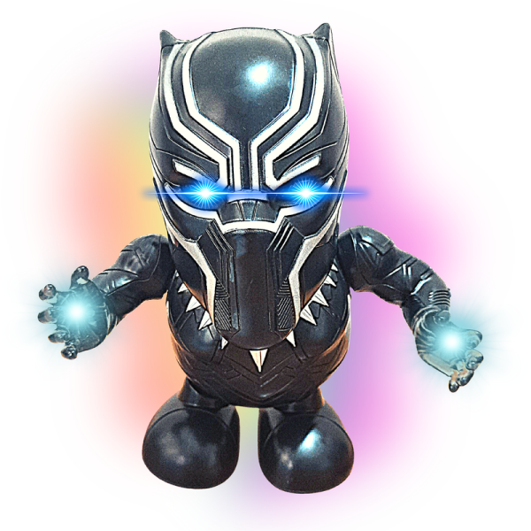 Black Panther Toys | Dancing Toy | with 3D Lightning | Music | Dancing Toys for Kids Online Sale