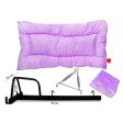 Baby Swing Cradle with Mosquito Net Spring and Metal Window Cradle Hanger (Purple) Online Hot Sale