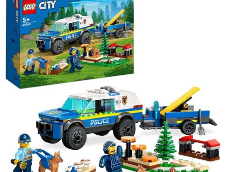 Lego City Mobile Police Dog Training Building Blocks Set (197 Pcs) Sale