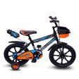 BMX Bicycle with Training Wheel (Black Orange) | 16 Inch (COD not Available) on Sale