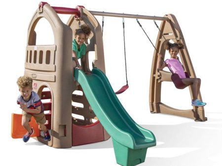 Naturally Playful Playhouse Climber & Swing Extension (COD Not Available) Cheap