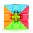 Black Magic Speed Puzzles Cube (Multicolor) Online Sale