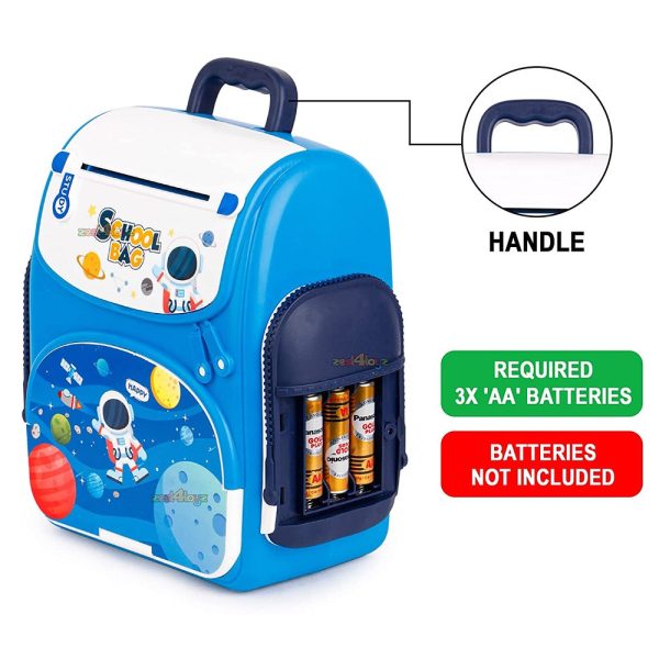 ATM Piggy Bank with Finger Print Sensor (Assorted colour and Print) Sale