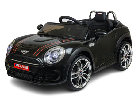 Ride-on Battery Operated Car with LED Lights (Black)| MKS_001 | COD not Available Sale