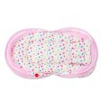 Baby Bed with Mosquito Net with Zip Closure & Neck Pillow (White & Pink) Online