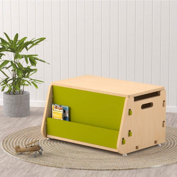 Aqua Plum Toy Chest (Green) COD not available Cheap