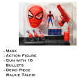 Action Figure Spiderman Set - (3 Bowling Pins) Discount